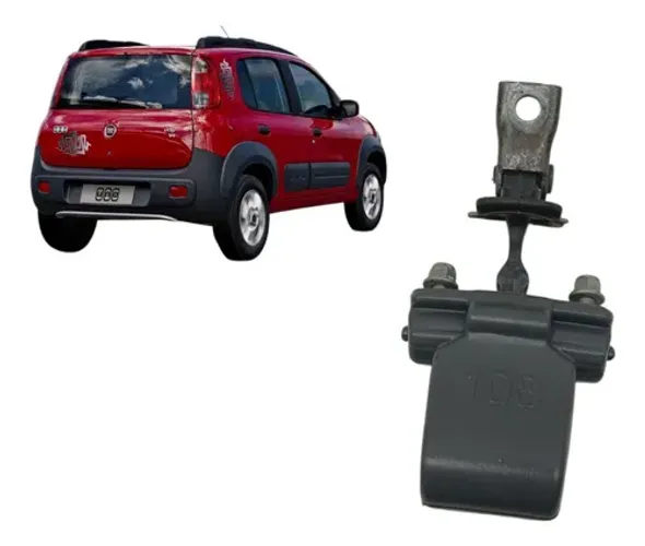 Limitador Porta Traseira Esquerda Fiat Uno Way 2011 2012