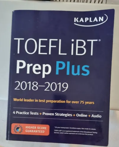 Livro de alemão TOEFL IBT Prep Plus 2018-2019 - Kaplan