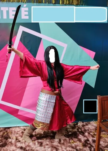 Fantasia da Mulan. Única!!