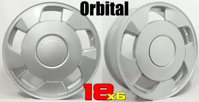 Rodas Orbital aro 18x6 Volkswagen novas 4X100 novas