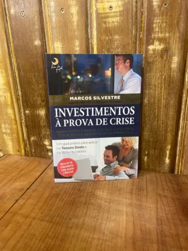Livro INVESTIMENTOS À PROVA DE CRISE | DonaReliquias