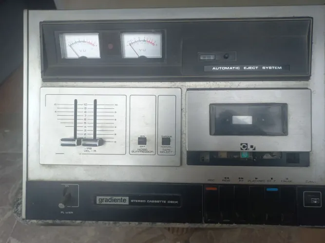 TAPE DECK GRADIENTE 