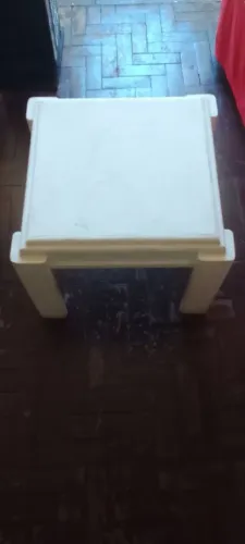 Mesa de Canto Quadrada Branca