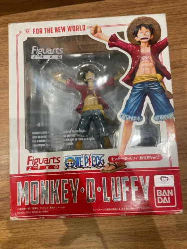 Action Figures Bandai One Piece Figuarts Zero Monkey D Luffy New World Version Original