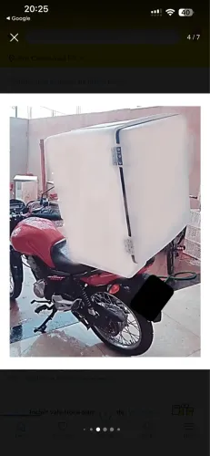 Caixa de entrega bag entregador gigante 