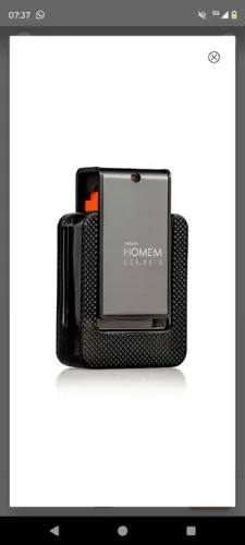 Perfume masculino Natura Homem Coragio masculino 100ml originais e lacrados 