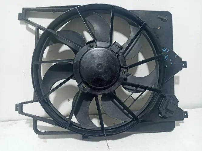 Ventoinha Eletroventilador Renault Sandero Logan 08 09 10 11 12 13 Original C Resistência 