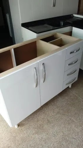 BALCÃO DE PIA 1,20 - 2 PORTAS 3 NOVO SUPER OFERTA SOMENTE HOJE