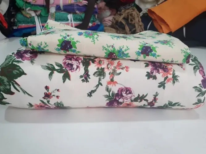 Pacote com 3,3kg de Viscolycra Pura Estampada- Sobras de Grandes Marcas (cod TD18)