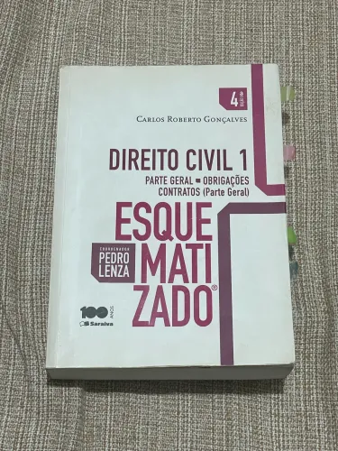 Direito Civil 1 Esquematizado - Carlos Roberto Gonçalves - 4ª Ed. Saraiva