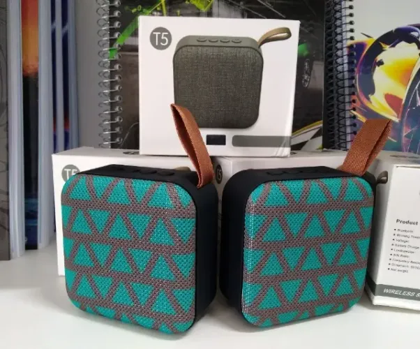Caixa de Som Bluetooth T5 !! Top mini Desing