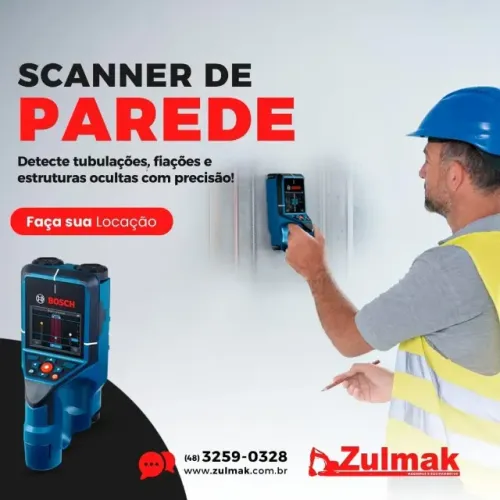 SCANNER DE PAREDE - LOCAÇÃO.