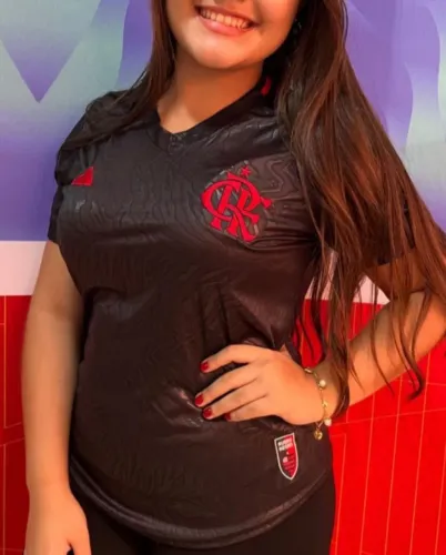 Camisa do Flamengo Feminina (P/M/G/GG)
