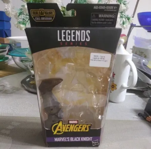 Peça BAF Perna Direita Cull Obsidian Marvel Legends - NA CAIXA / BLISTER Black Knight