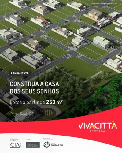 Loteamento VIVACITTa no Centro de Porto Real - RJ