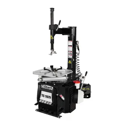Montadora e desmontadora de pneus monofásica, semi automática trifásica aro até 24"