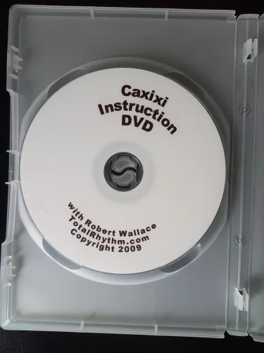 Caxixi Instrution DVD Como Tocar Caxixi Robert Wallace