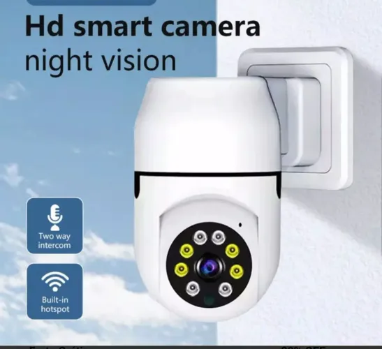 Câmera inteligente HD com visão noturna
