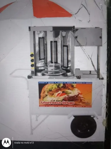 Máquina de churrasco greco