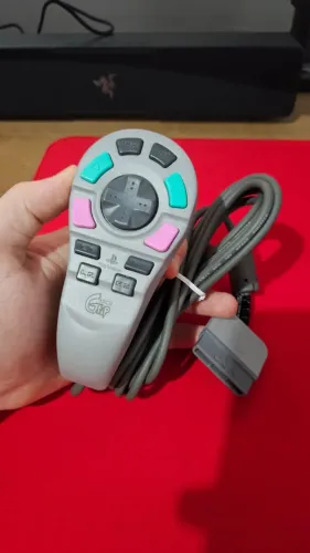 Controle ASCII Grip - Playstation - Novo