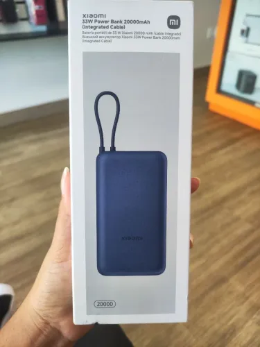 Power Bank 20.000mAh 33W Turbo Pronta Entrega 