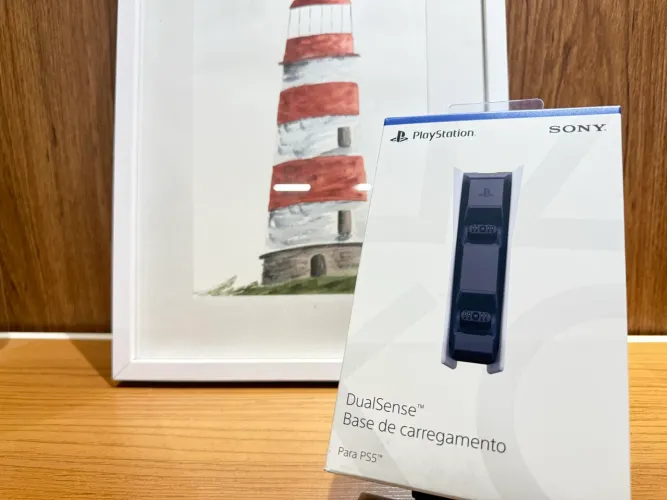 Base Carregador Ps5 Dualsense Sony - Original e Lacrado!