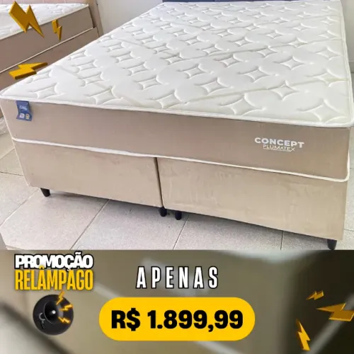 Cama Queen Molas Ensacadas Oferta Relâmpago 