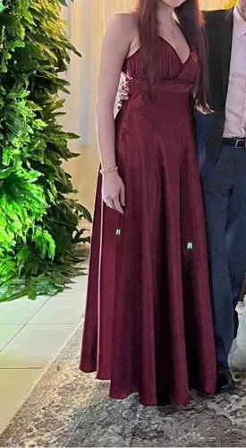 Vestido social vermelho 