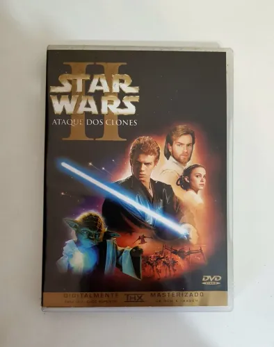 STAR WARS-FILME ATAQUE DOS CLONES EM DVD DUPLO PERFEITOS 