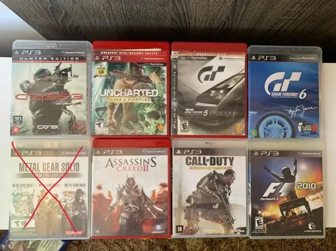 Jogos PS3 - Originais e completos