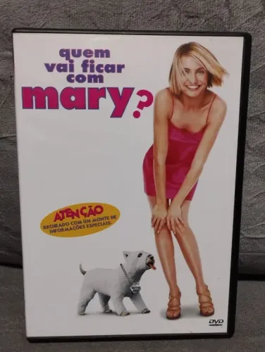DVD Quem Vai Ficar com Mary? - Leia a descrição