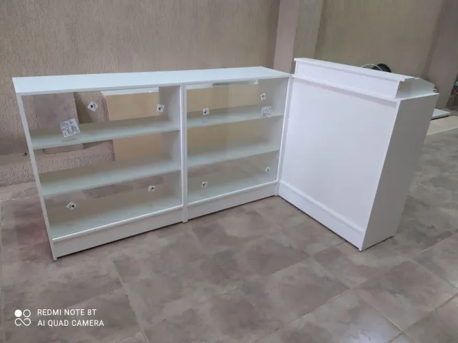 BALCÃO VITRINE CAIXA FECHADO - NOVO - ENTREGA RÁPIDA
