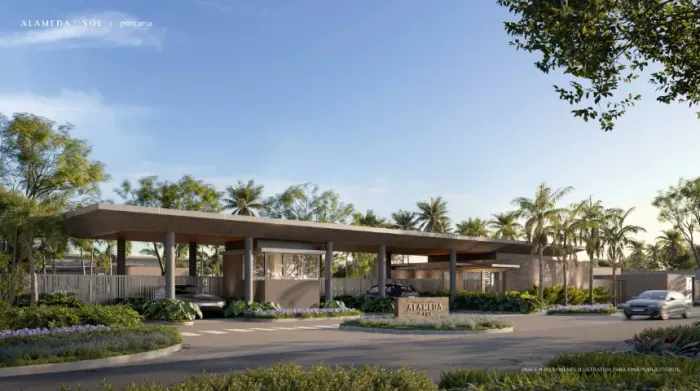 Lote com 352m2, Condomínio Clube Alameda do Sol, Alliance