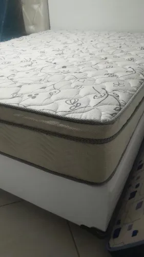 Cama box mais colchão ortobom $$799,00