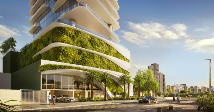 Apto com quatro suítes na Praia de Iracema - 435m²
