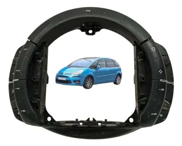 Moldura Volante Botão Comando Citroen C4 Picasso 2009