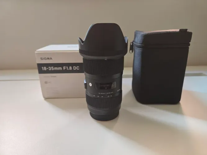 Lente Sigma Art 18-35mm F1.8 DC EF Mount Canon