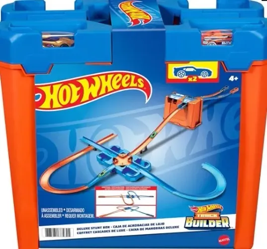 Hot Wheels Caixa de Acrobacias Delux