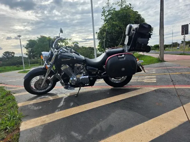 Honda Shadow 750 2006 - TODOS os alforjes