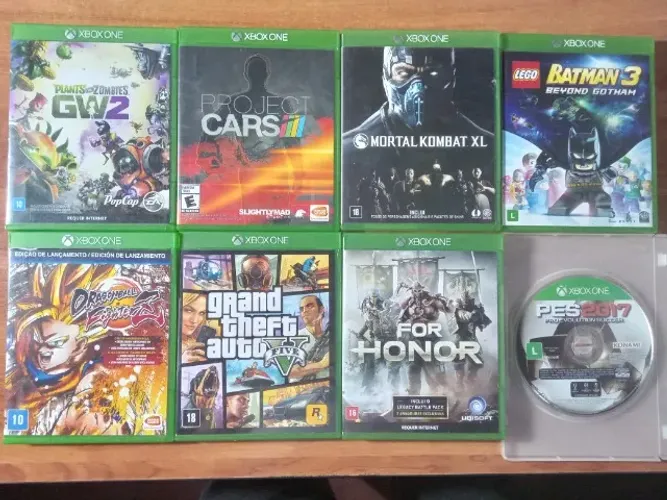 JOGOS D XBOX ONE A PARTIR DE 45,00! Lego Batman, GW2, Project Cars, Dragon ball, For honor