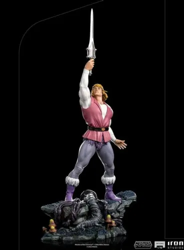 Iron Studios - He-Man MOTUC - Prince Adam / Príncipe Adam - Novo