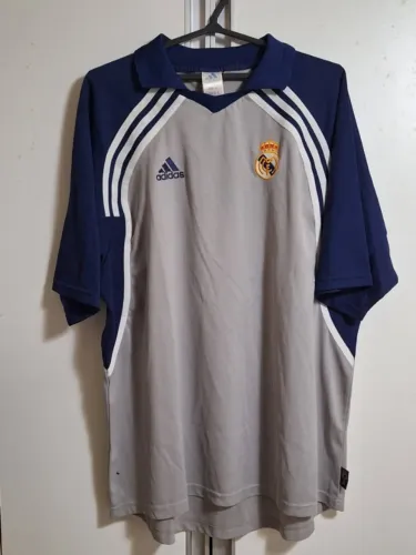 Camisa Real Madrid Adidas Treino Anos 90/2000 Raridade Futebol Espanha Original Oficial