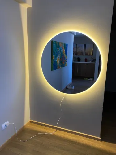 Espelho Led Redondo 60cm Entrega Grátis
