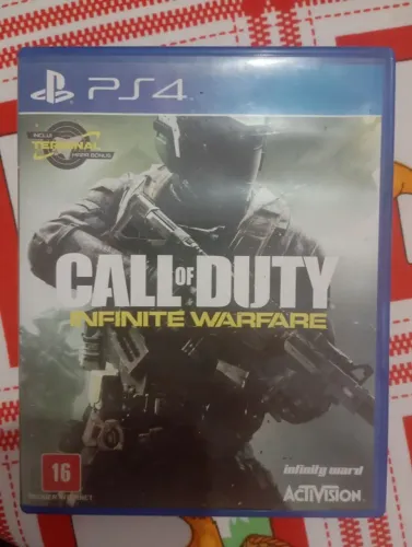 Jogo call of duty infinity warfare PS4