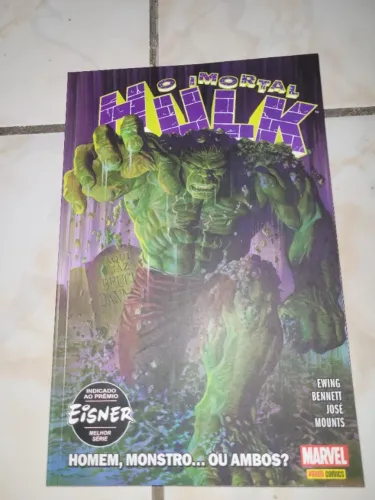 HQ Esgotada no site da panini: Imortal Hulk NÚMERO 01