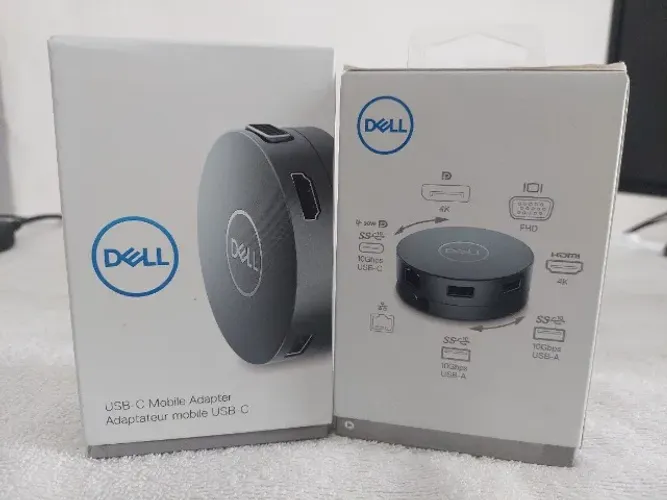 Adaptador Dell USB-C Mobile - USADO (Ótimo Estado)