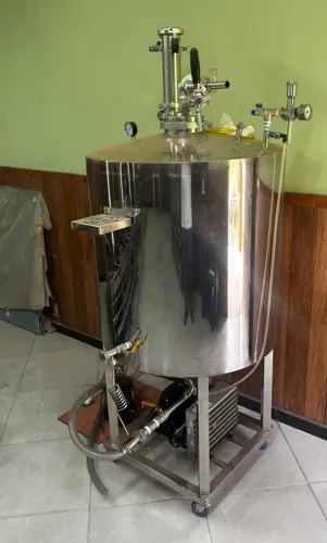Fermentador automatizado 200 L para cervejaria - NOVO