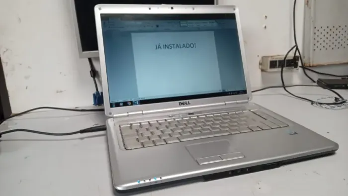 Notebook dell saída hdmi core 2 duo 4gb ram hd 320gb