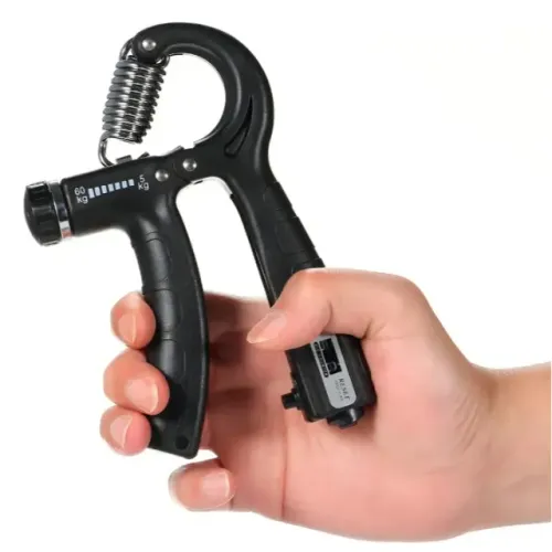 Hand Grip C/ Mola Ajustável De Força 5 A 60 Kg Fisioterapia
