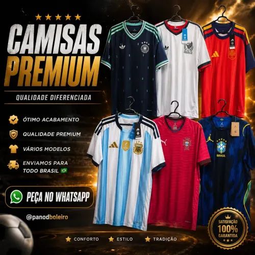 Camisas tailandesas premium